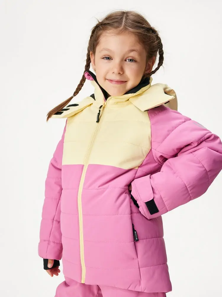 Dětská zimní bunda Ski, Růžová