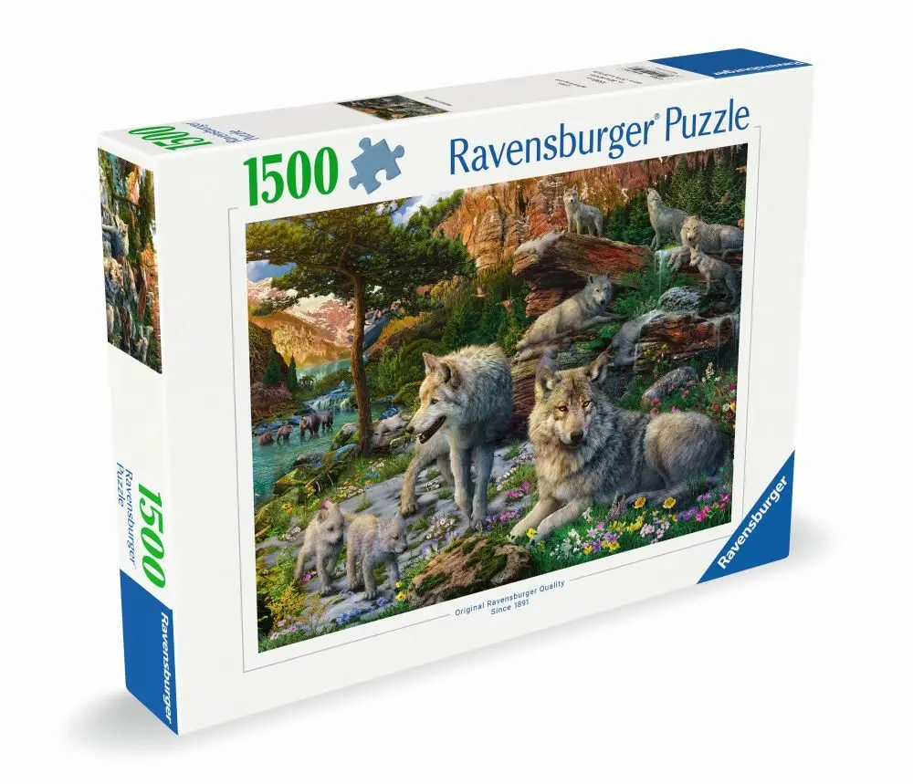 Ravensburger Jarní vlci 1500 dílků