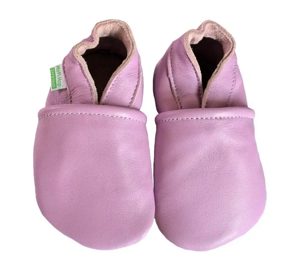 Hopi Hop Barefoot kožené capáčky - lila