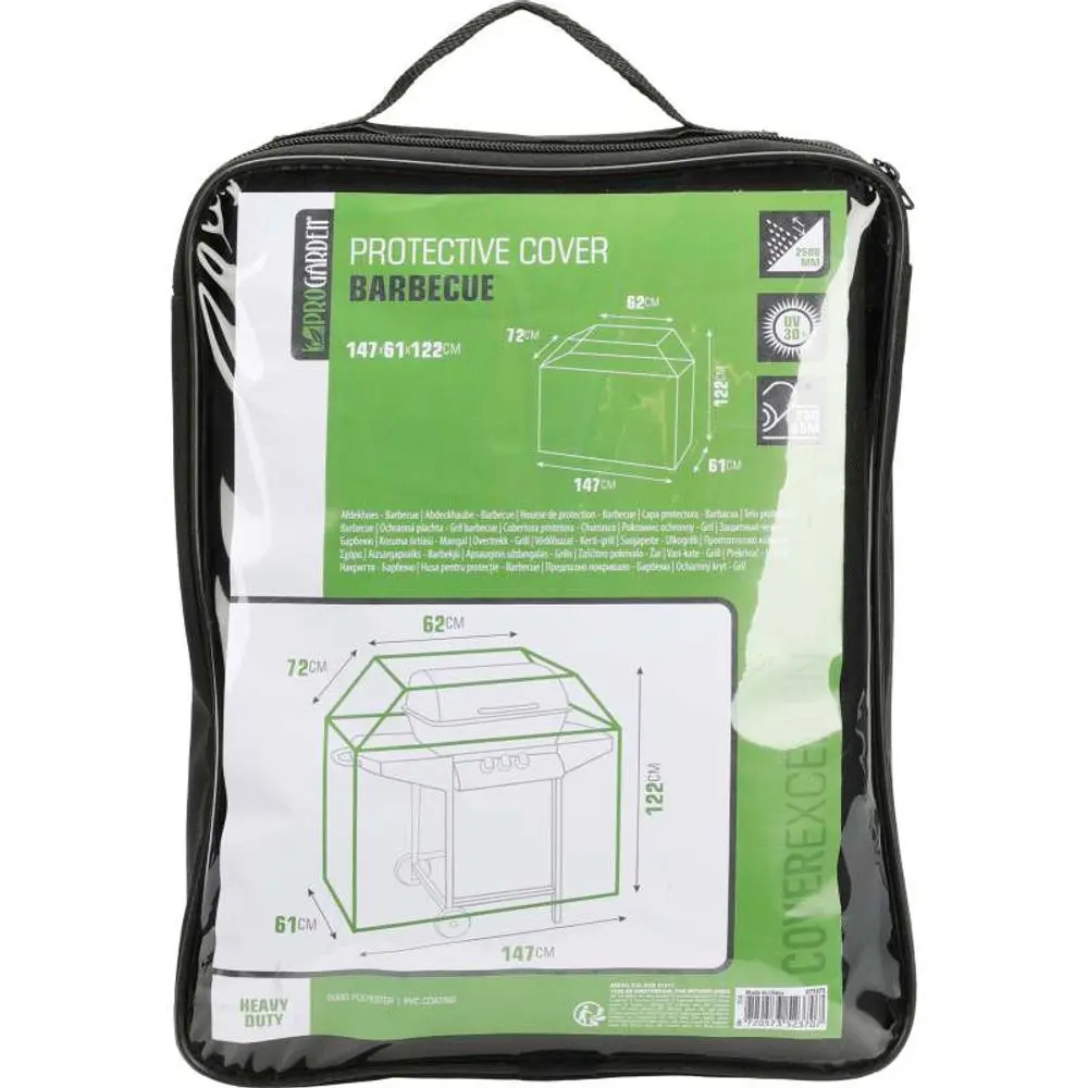 PROGARDEN Ochranný obal na gril 147 x 61 x 122 cm KO-FC4640100