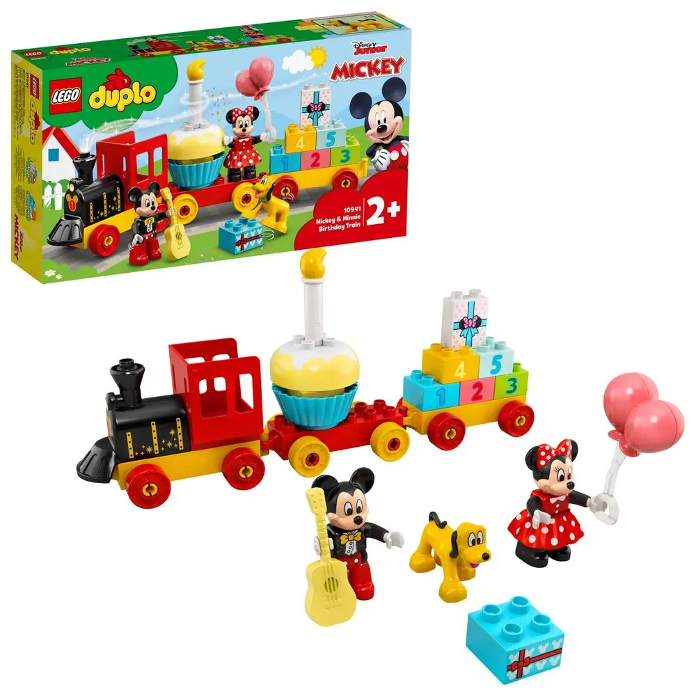 Lego® duplo® 10941 narozeninový vláček mickeyho a minnie