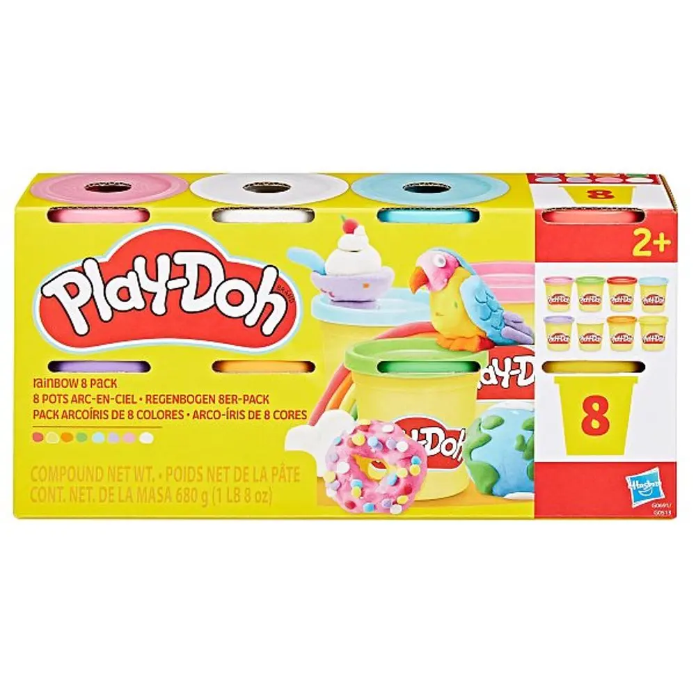 HASBRO - Play-Doh 8ks kelímků V2, assort