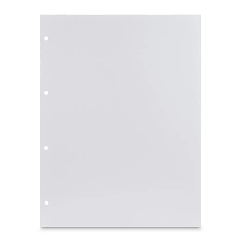 Hama fotokarton, 23,3 x 31 cm, děrovaný, 25 listů, bílý