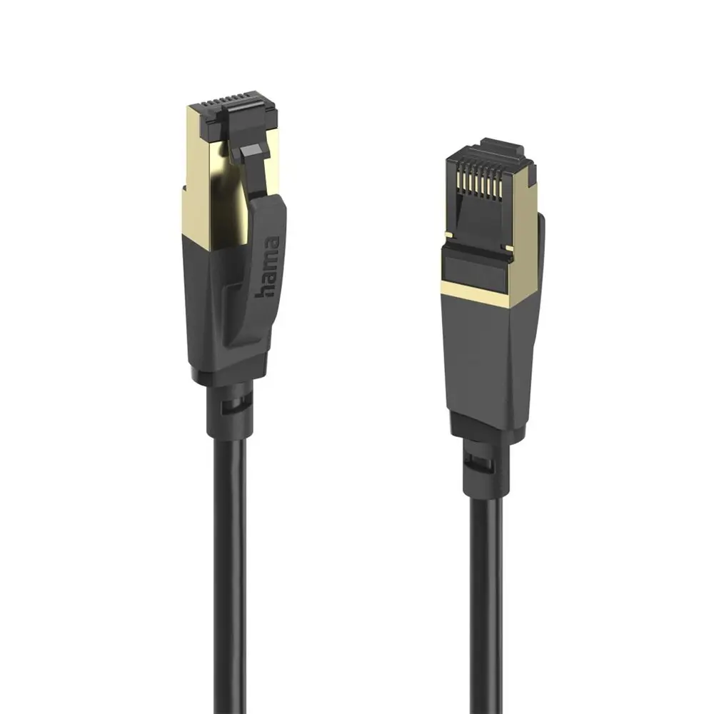 Hama síťový kabel Cat8 S/FTP RJ45 0,5 m, stíněný, 40 Gb/s