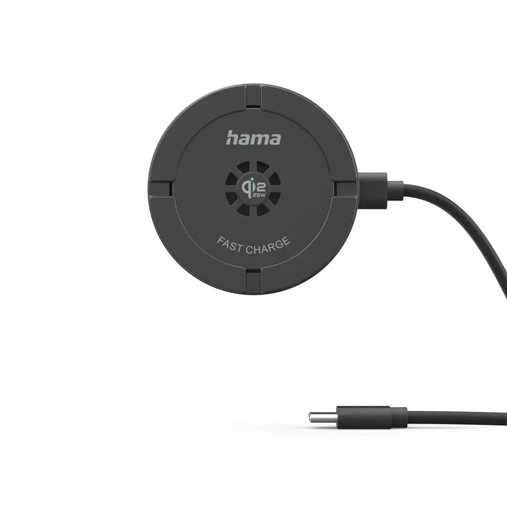 Hama bezdrátová nabíječka Qi2 25 W, magnetická