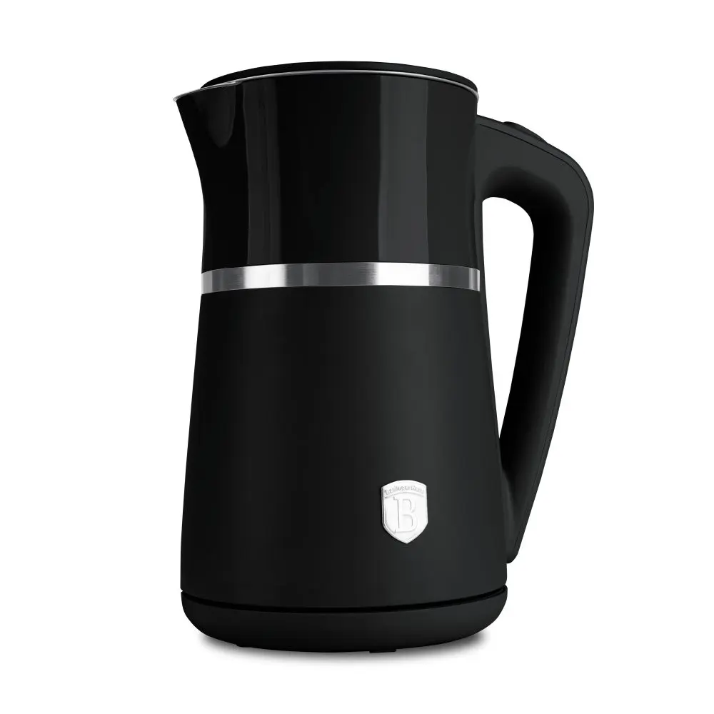 BERLINGERHAUS Rychlovarná konvice s dvojitou stěnou 1,7 l Matte Black Collection BH-9849