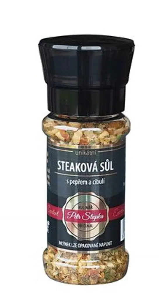 mlýnek koření-"K"- STEAKOVÁ SŮL-60g QQ