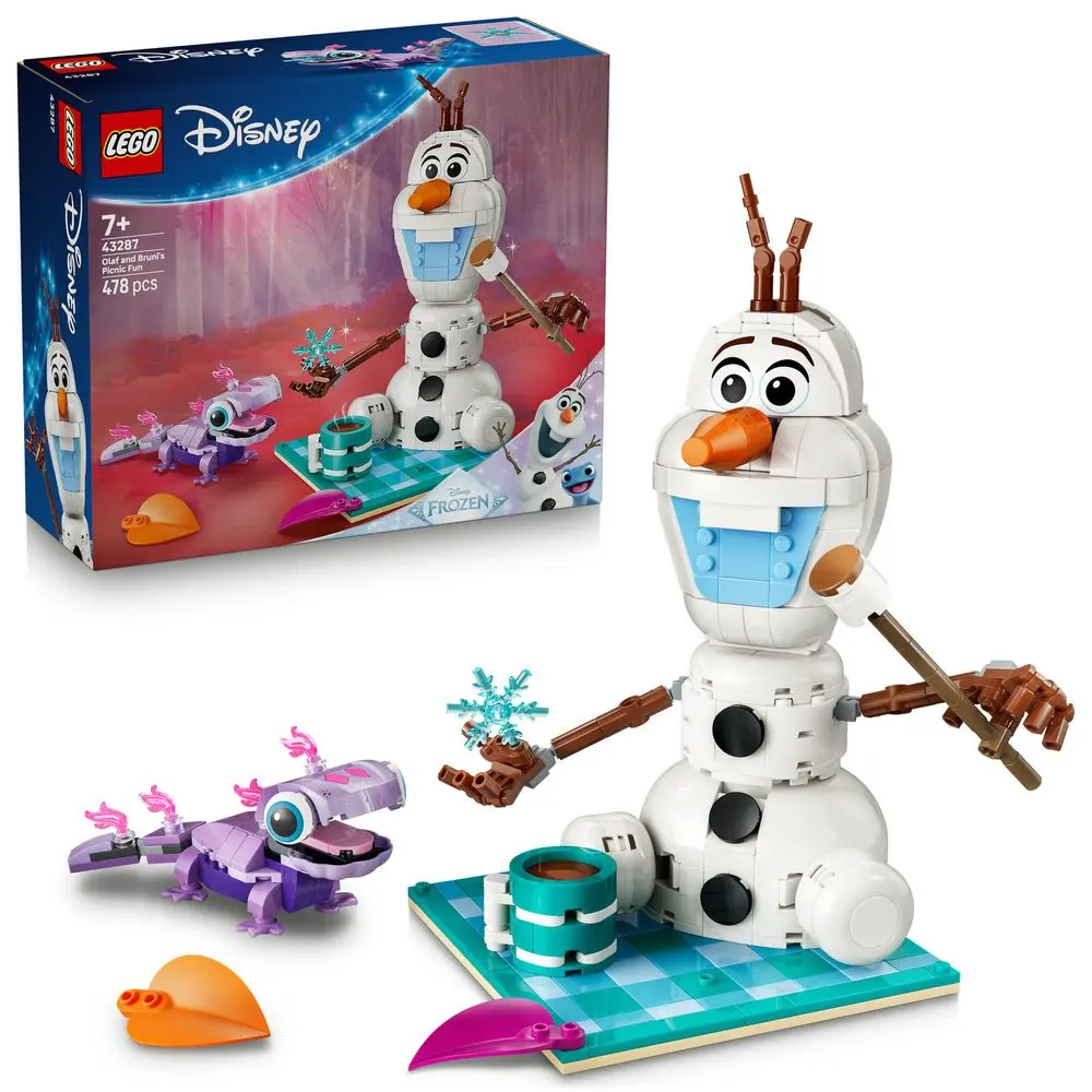 Lego® disney™ 43287 olaf a bruni na zábavném pikniku