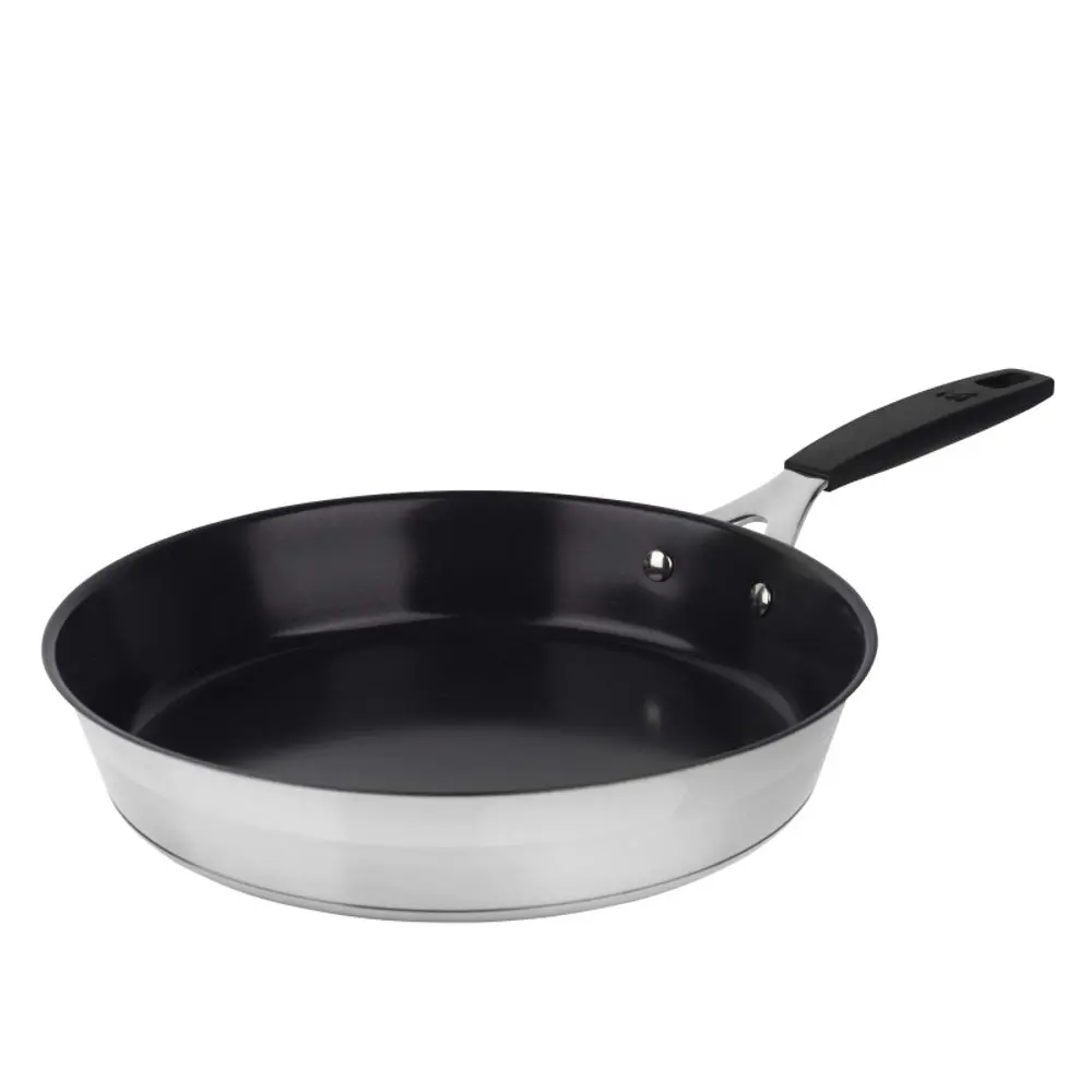 MASTERPRO Pánev s nepřilnavým povrchem SMART 28cm nerez BGEU-4319