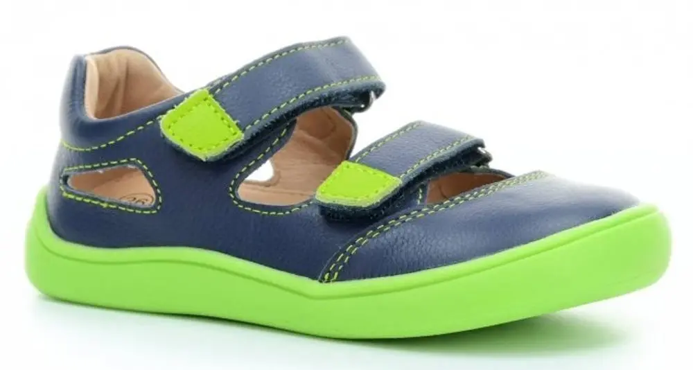 Protetika Dětská BAREFOOT letní obuv - Tery NAVY