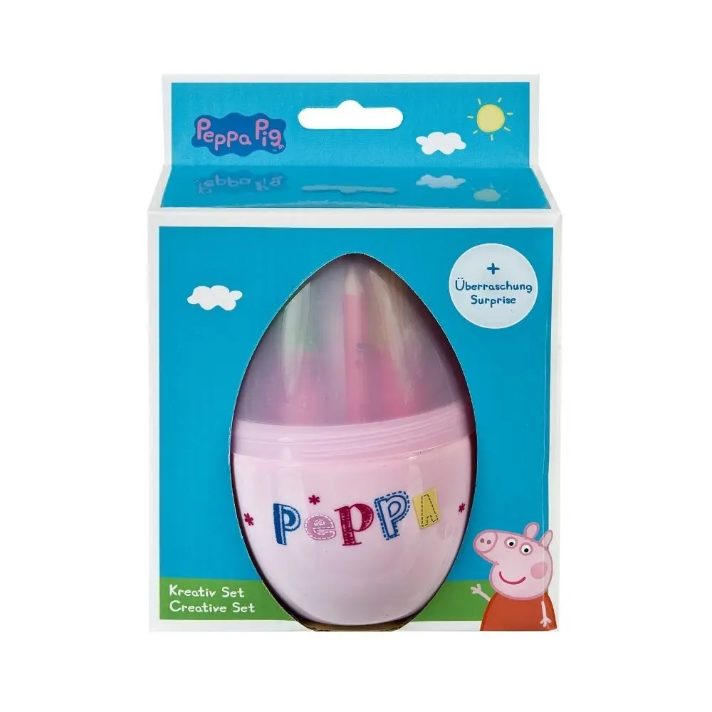 Karton P+P Vejce s výtvarnými potřebami M PEPPA PIG PIGP3963