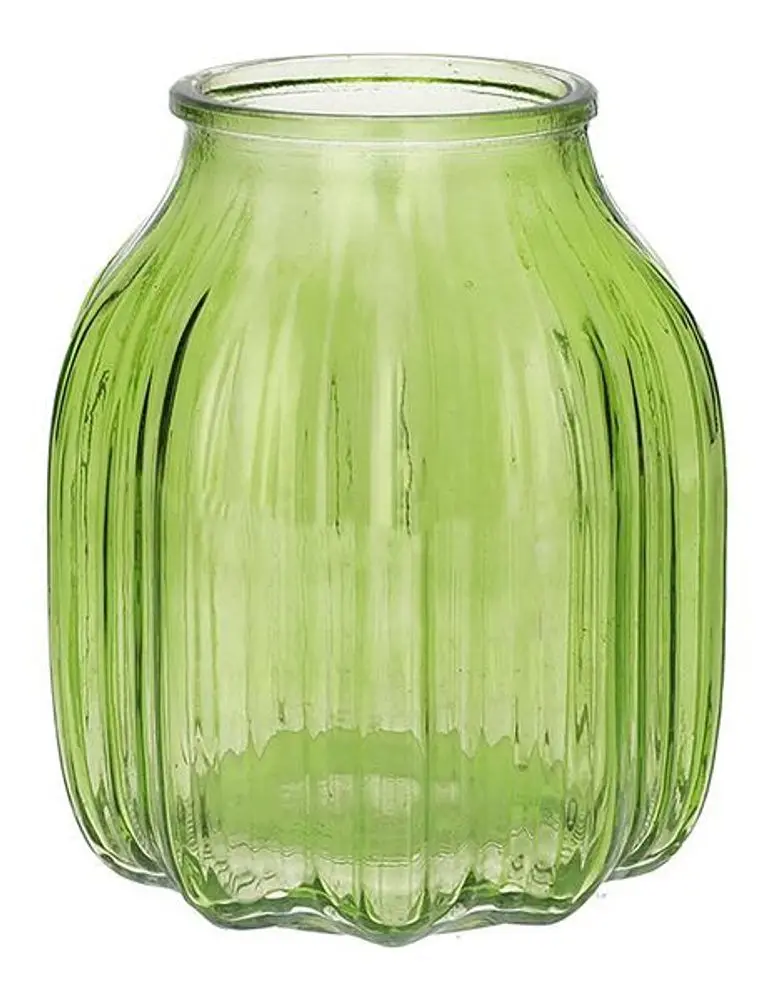 DUIF Skleněná váza SUKO 16cm zelená