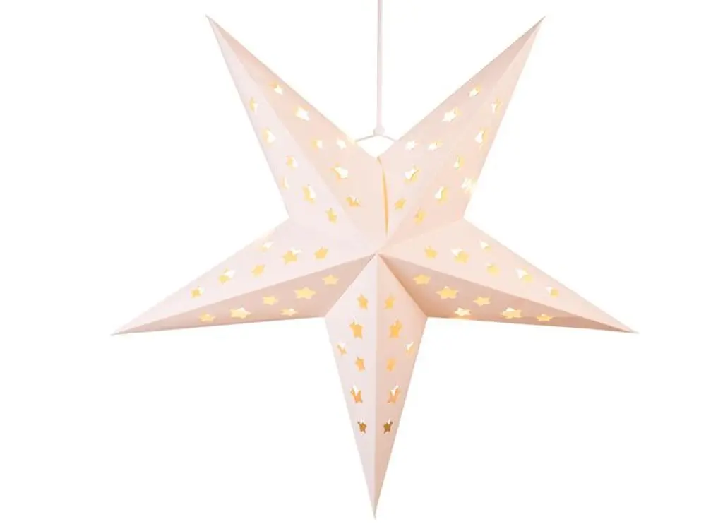 TORO HVĚZDA PAPÍROVÁ VÁNOČNÍ 4LED 60X20CM_hamashop