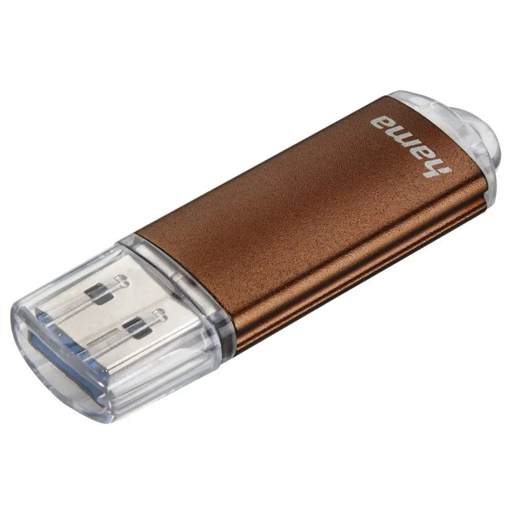 Hama FleshPen Laeta, USB 3.0, 256 GB, 90 MB/s, hnědá