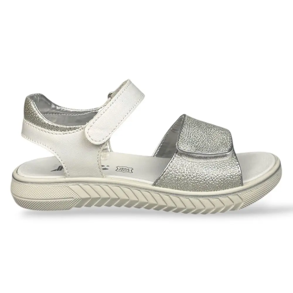 Dívčí elegantní sandály IMAC - White/Silver - 34