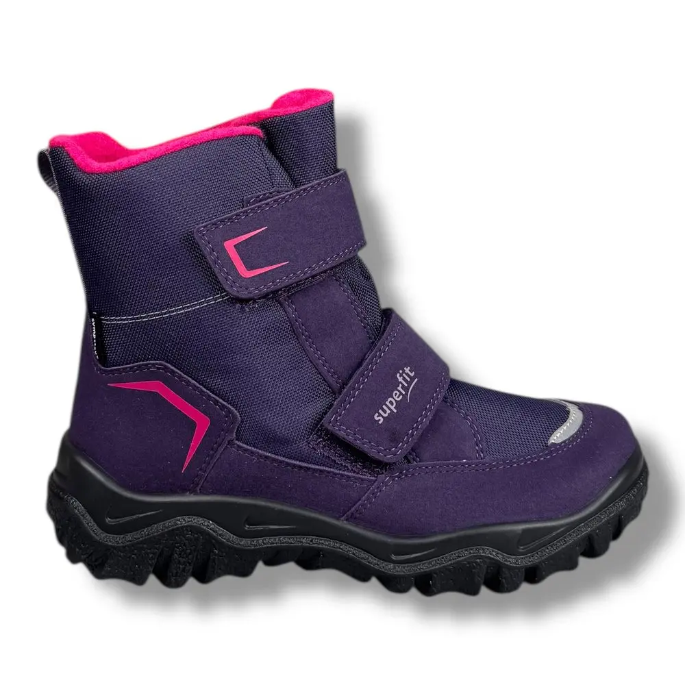 Zimní boty Superfit 1-006081-8500 HUSKY Lila/Pink - 35