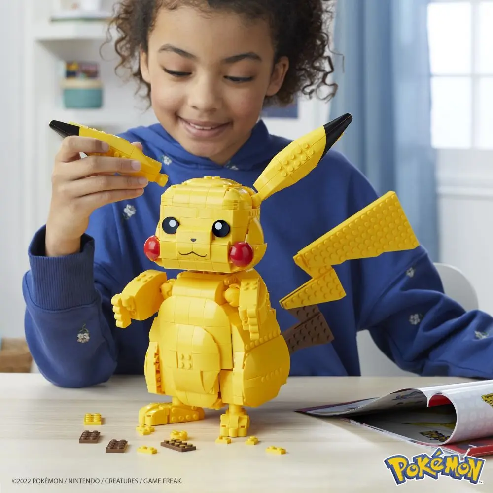 Mattel Mega Construx Pokémon jumbo Pikachu