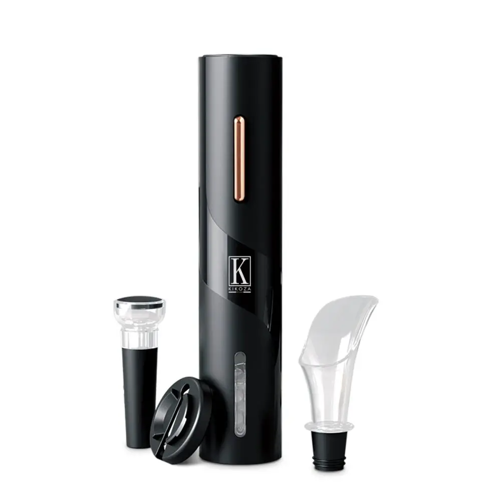 BERLINGERHAUS Vývrtka elektrická na víno s příslušenstvím Black Rose Collection KI-1010