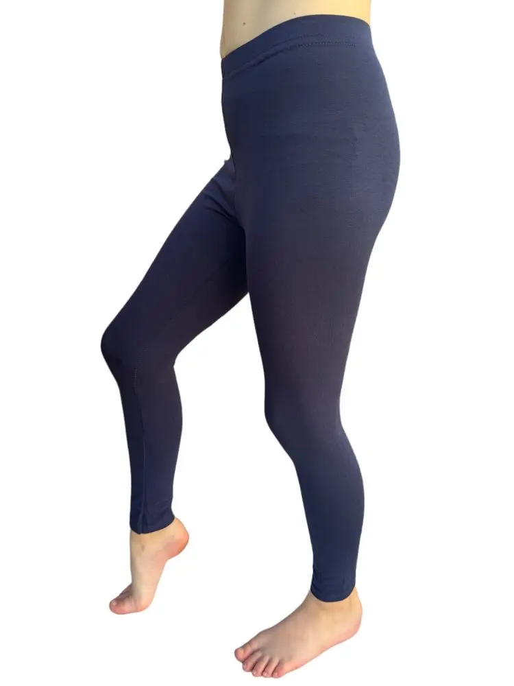 Legíny Lily Grey jednobarevné - navy -