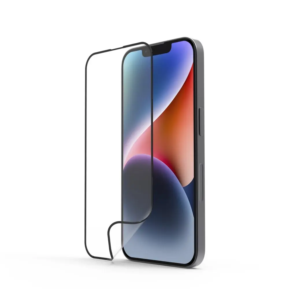 Hama Super Hybrid, ochranné sklo na displej pro Apple iPhone 13/13 Pro/14, licence D3O