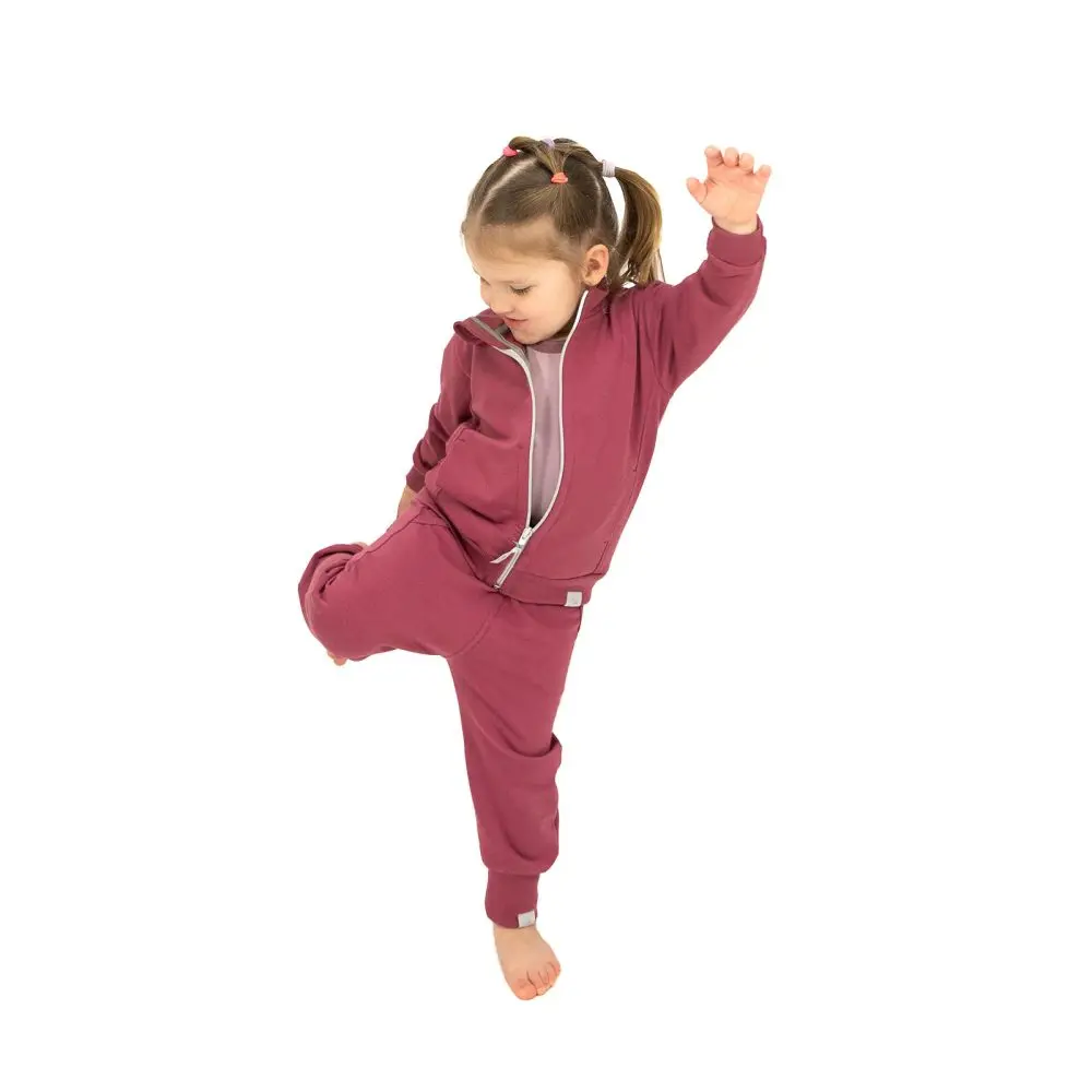 ESITO Rostoucí tepláky EasyFit Cyclamen pink - růžová - 128 růžová