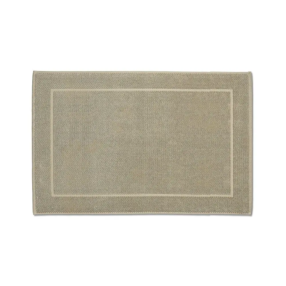 KELA Koupelnová předložka LAVINIA 100% biobavlna béžová 60x100 cm KL-23912