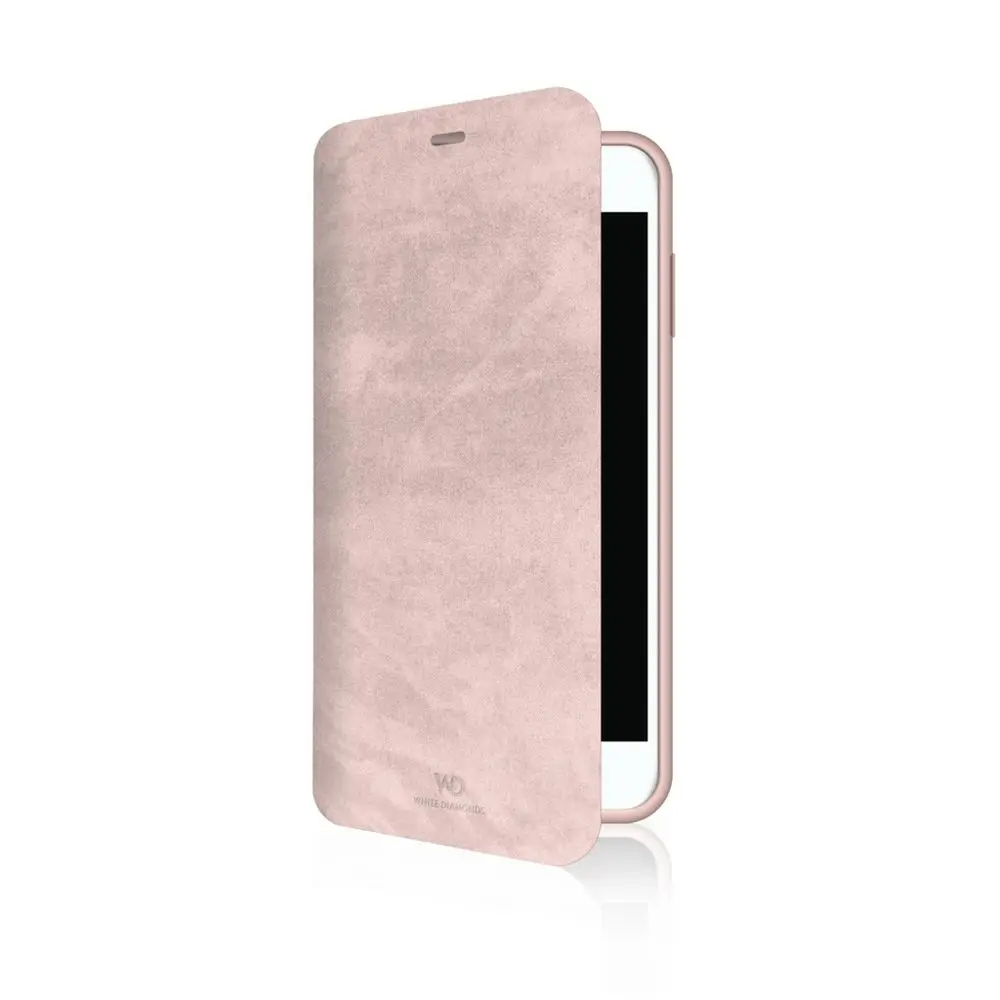 White Diamonds Promise, pouzdro-knížka pro Apple iPhone 7/8/SE 2020/SE 2022, růžové