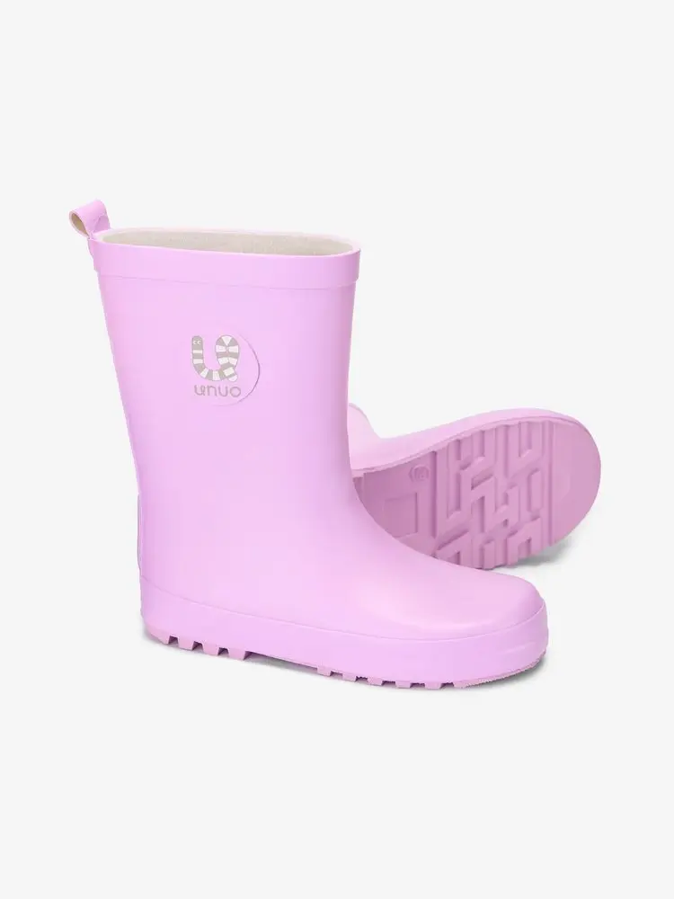 Dětské barefoot holínky, Lila
