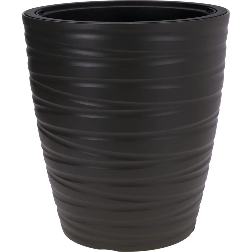 PROGARDEN Květináč plastový 47,5 x 52,3 cm tmavě šedá KO-Y89300910