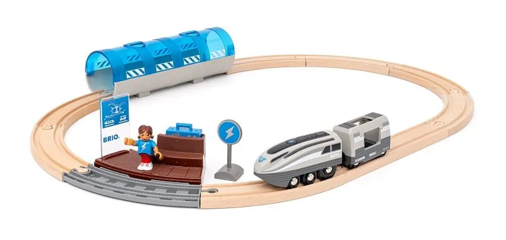 BRIO Herní sety 36011 Vlaková sada s turbo vlakem