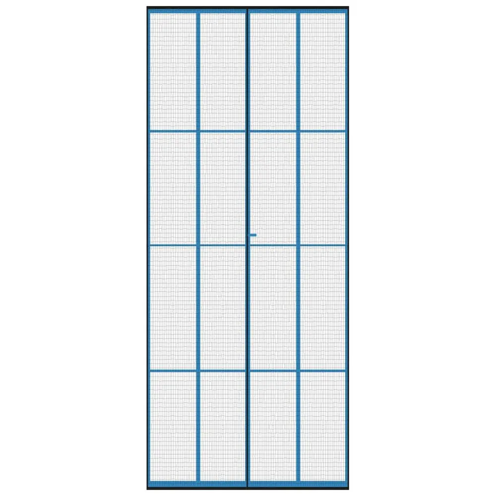 Síť proti hmyzu dveře 100x212 cm černá
