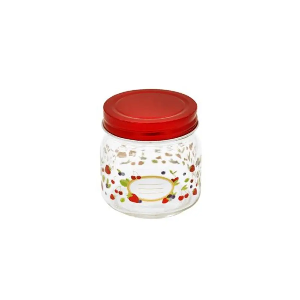 Zavařovací sklenice s víčkem TORO 250ml ovoce