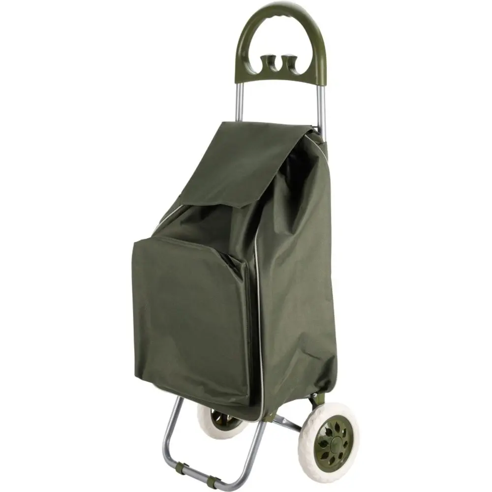 EXCELLENT HOUSEWARE Nákupní taška na kolečkách 40 l zelená KO-CM6000050