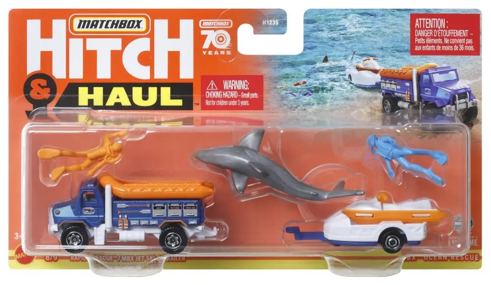 Matchbox Auta s přívěsem, více druhů