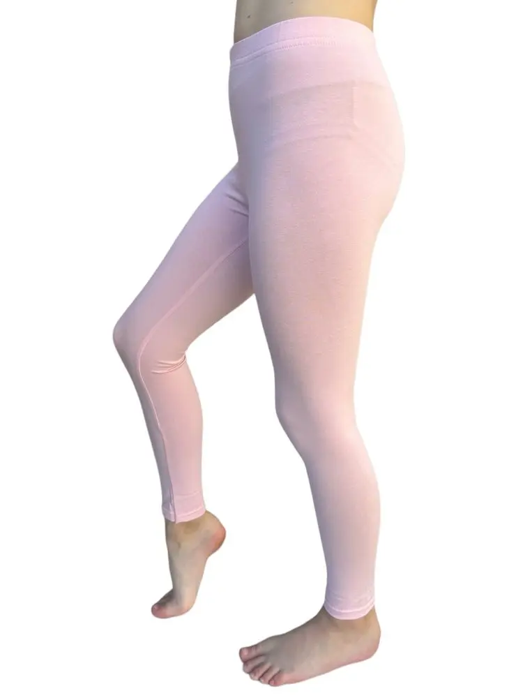 Legíny Lily Grey jednobarevné - clear pink - 104