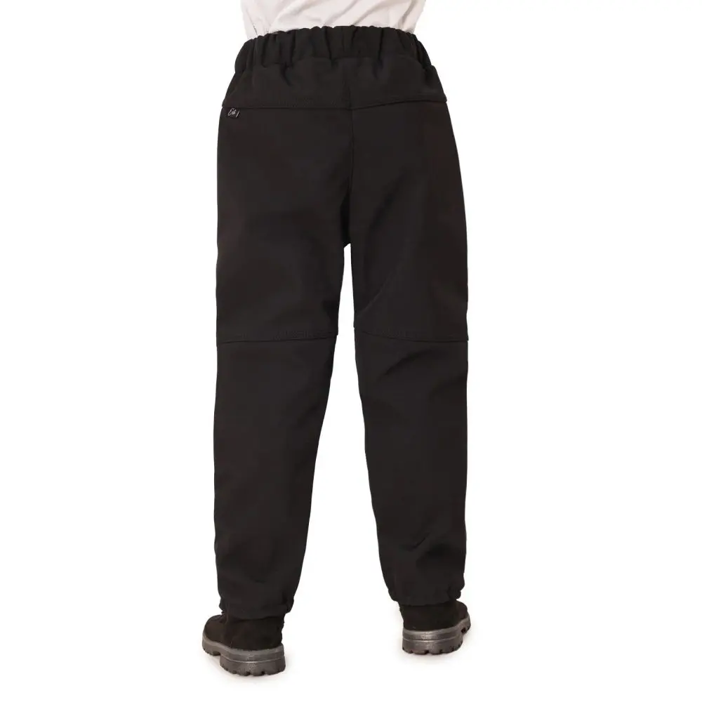 ESITO Dětské softshellové kalhoty DUO Black - černá / 86 -