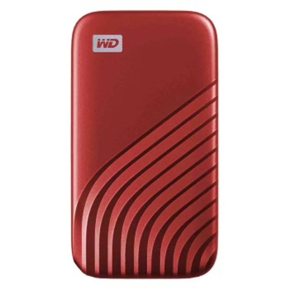 WD My Passport SSD 2TB Red