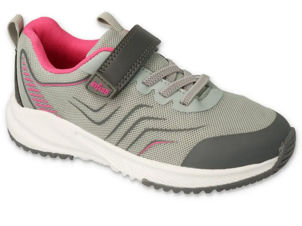 Tenisky BEFADO SPORT WIND 516Q208, 516Y208 šedo růžová -