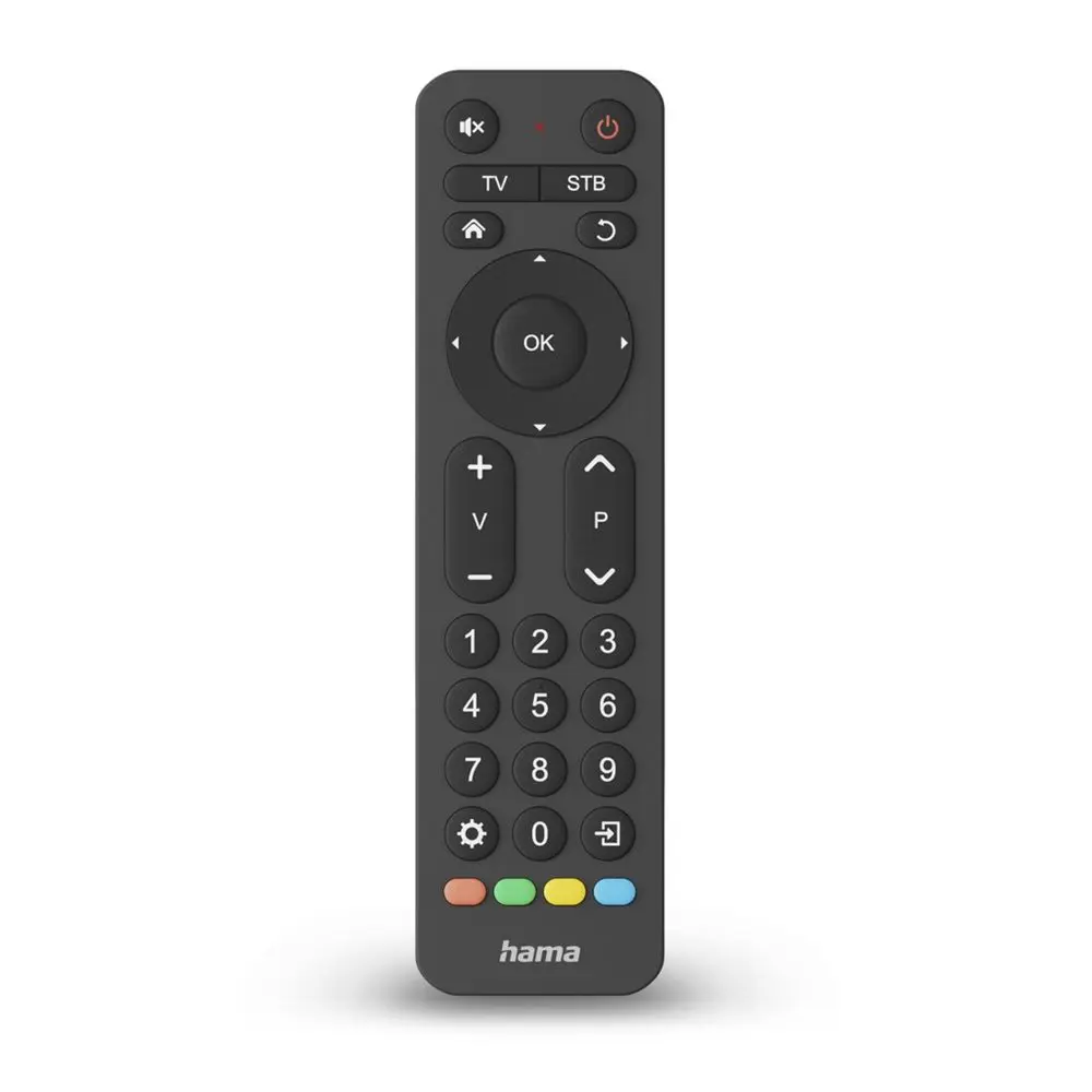 Hama univerzální dálkový ovladač 2v1 Zapper, kompaktní, velká tlačítka