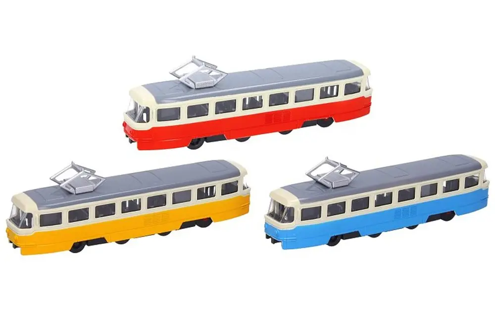 Tramvaj kovová s efekty 16 cm, Wiky Vehicles, W006223
