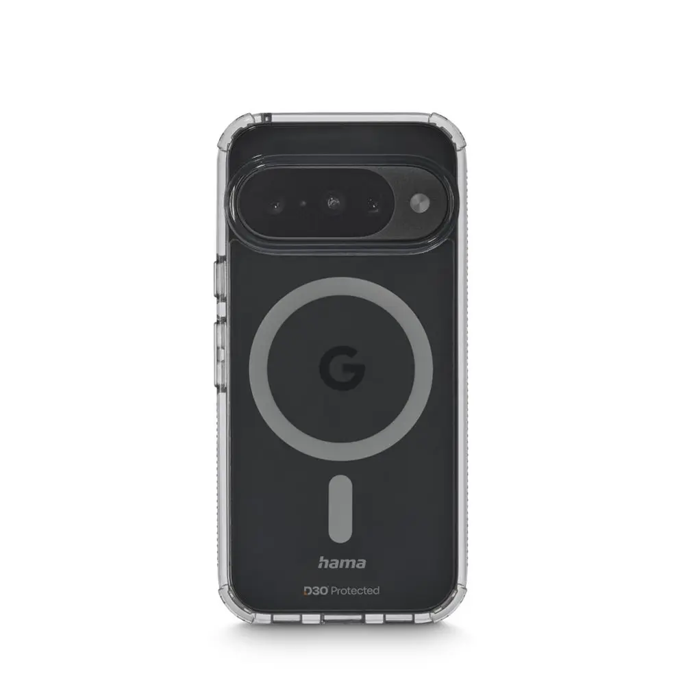 Hama Extreme Protect, kryt pro Google Pixel 10/10 Pro, magnetický, D3O®, nežloutne, průhledný