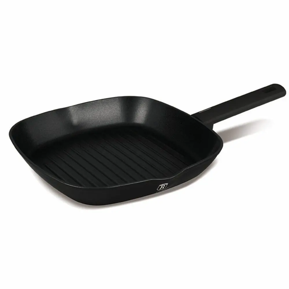 BERLINGERHAUS Pánev grilovací 28 cm Matte Black Collection BH-8183