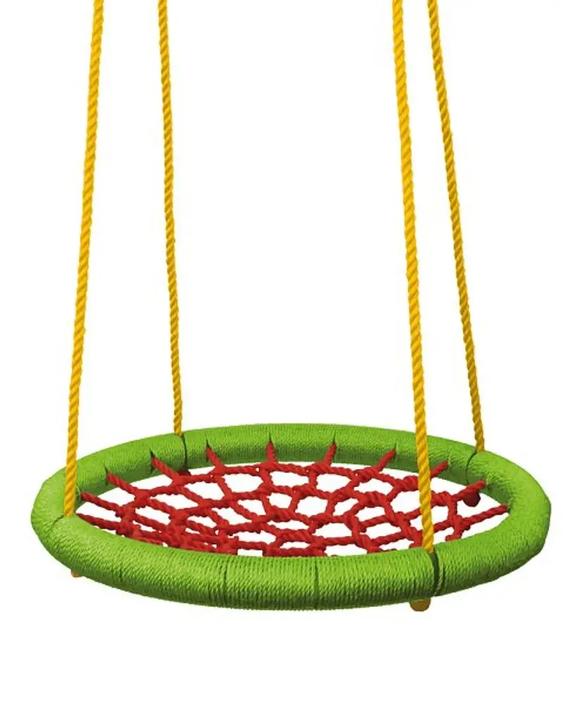 Woody Houpací kruh 83 cm zelenočervený
