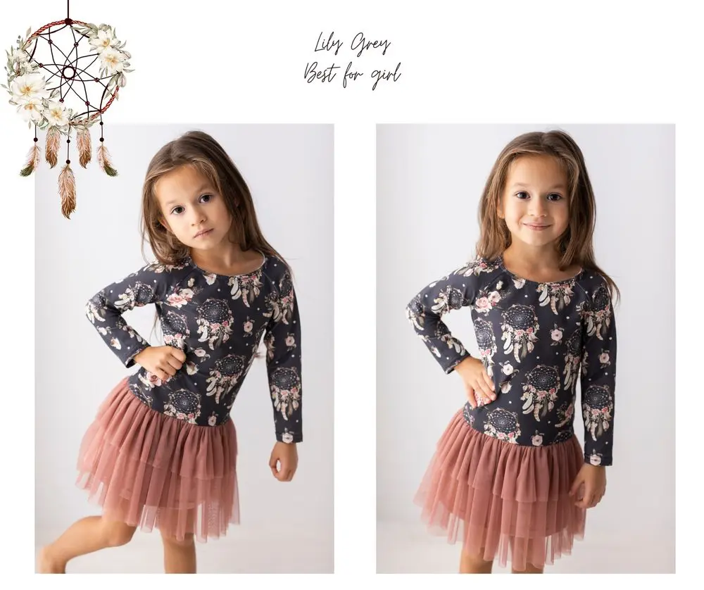 Lily Grey Šaty s tylem Lily Grey - lapač snů - 104