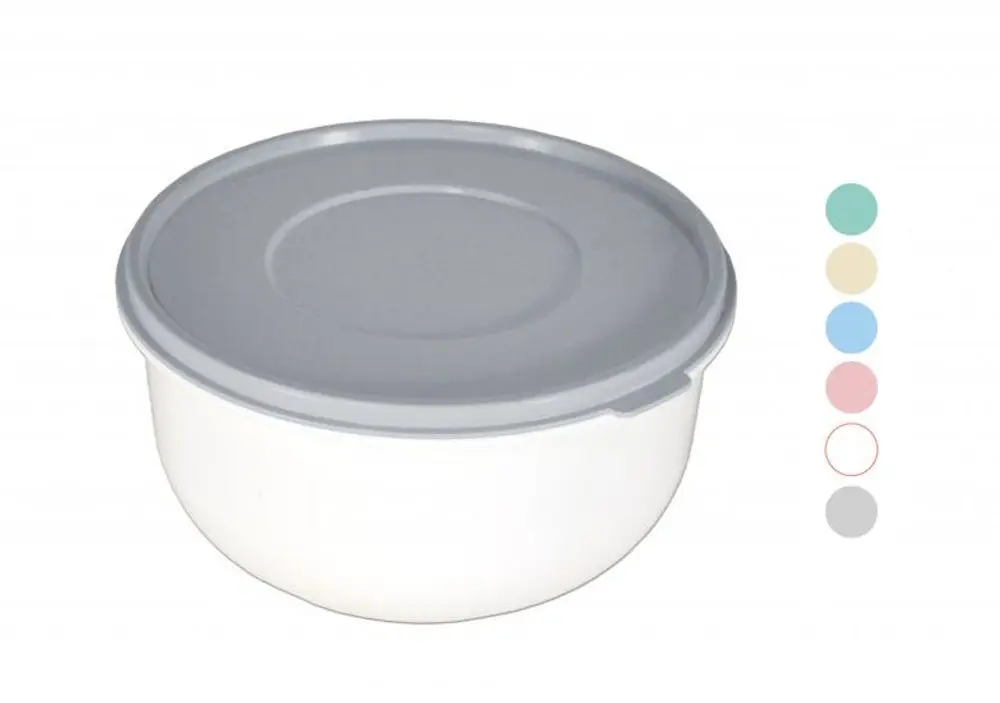 PETRA PLAST - Miska kyska s víkem 1,5L různé barvy, umělá hmota