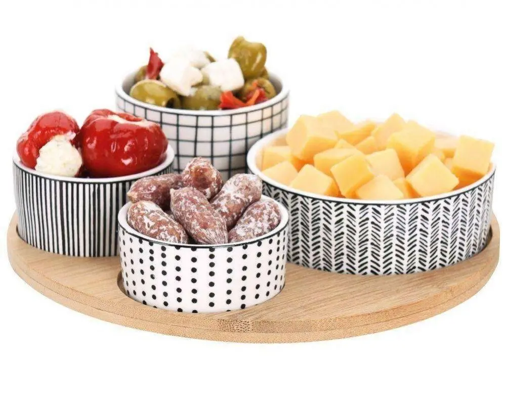 Excellent Houseware Sada servírovacích misek Dina - 5 kusů