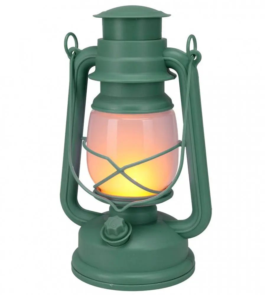 PROGARDEN Lucerna s LED plamenem 24 cm modrá KO-CX2000500modr
