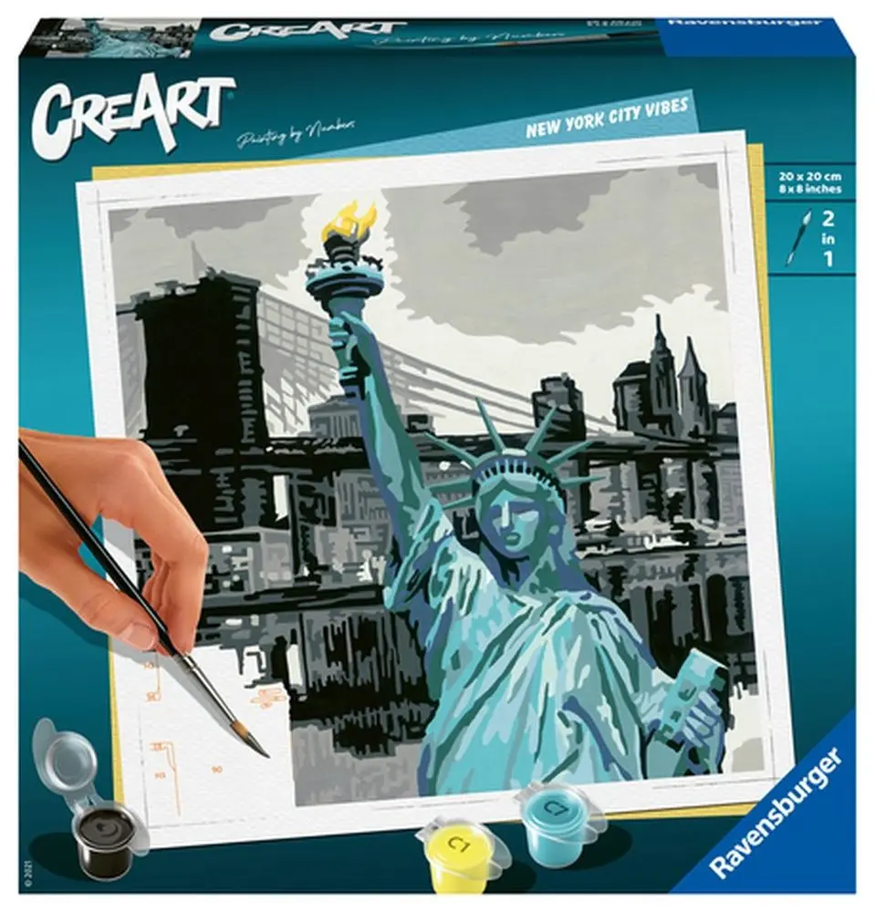 Ravensburger 20199 creart pulzující new york