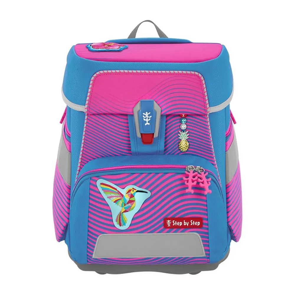 Step by Step Školní aktovka SPACE NEON, Kolibri Kaja - 5 dílný set, AGR certifikát