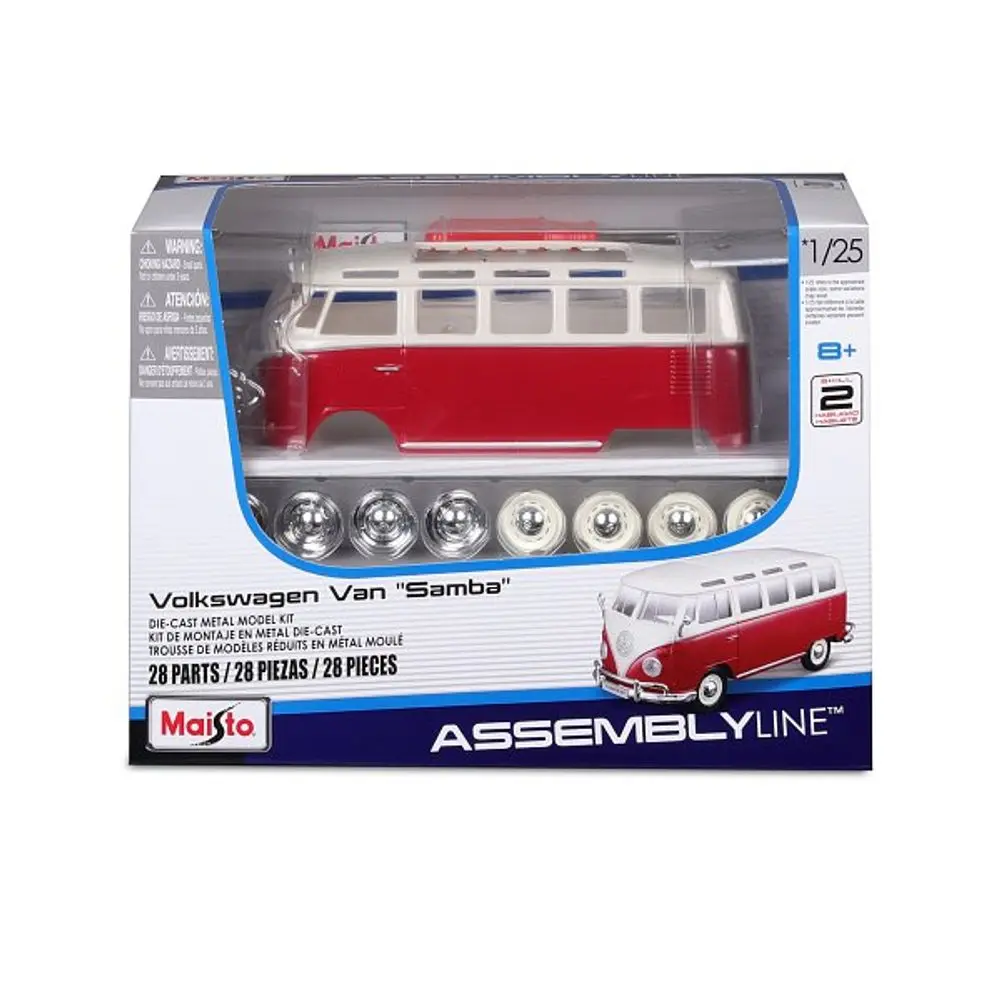 Maisto - Volkswagen Van Samba, 1:25